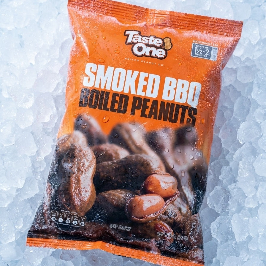 Smoked BBQ Boiled Peanuts — 10-Pack